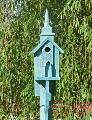 bird house custom blue bird 1